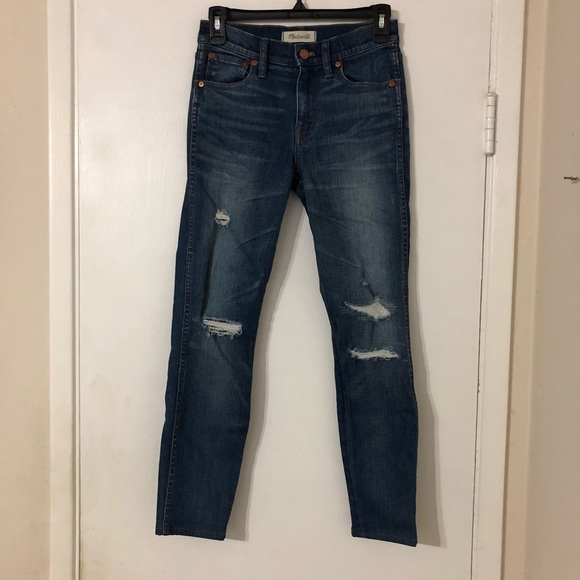 Madewell 9” High Riser Skinny Skinny Size 25 - Picture 2 of 4